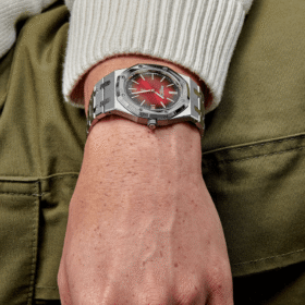 Royal oak titanium burgundy dial - immagine 2