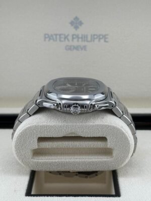 Nautilus 5980/1A-001 Chronograph Steel Blue Dial - immagine 3